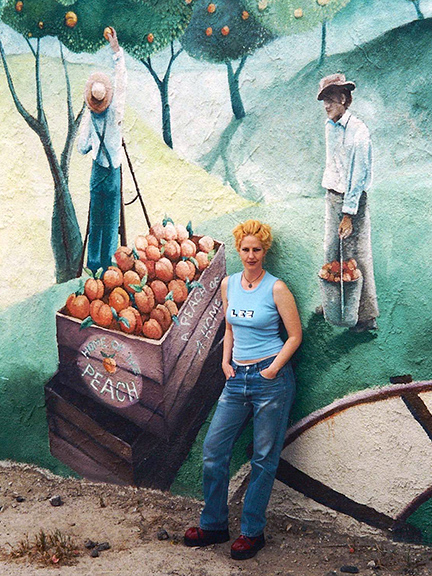 Amy Crosby in North Hollywood 2003